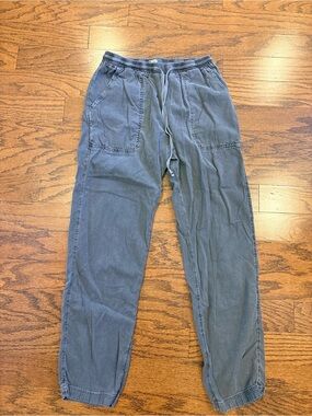 Billabong Women's Washed Slate Blue Drawstring Joggers